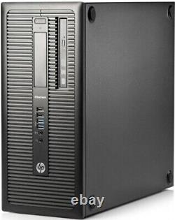 PC HP EliteDesk 800 G1 Intel Core i5-4570 3.20 GHz 8 GO HDD 500 GO graveur DVD
