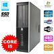 Pc Hp Elite 8200 Sff Intel Core I5 3.1ghz 4go Disque 480go Ssd Dvd Wifi W7