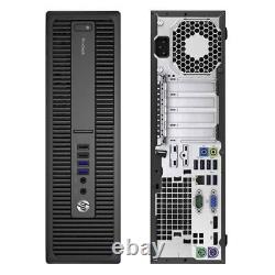 PC HP ProDesk 600 G2 SFF Intel Core i5-6500 RAM 8Go Disque 500Go Windows 10 Wifi