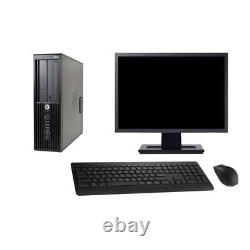 PC HP Z210 SFF Ecran 22 Intel Pentium G630 RAM 8Go Disque 2To Windows 10 Wifi