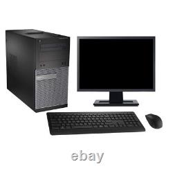 PC Tour Dell 3020 Ecran 19 Intel Core i3-4130 RAM 4Go SSD 120Go Windows 10 Wifi