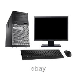 PC Tour Dell 9020 Ecran 22 Intel Core i5-4570 RAM 4Go SSD 120Go Windows 10 Wifi