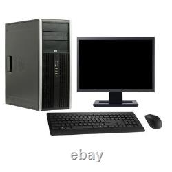 PC Tour HP 8100 Ecran 19 Intel Core i5-650 RAM 16Go Disque 2To Windows 10 Wifi