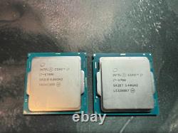 Proccesseur Intel(R) Core (TM) i7 4.00 ghz et 3.40 ghz