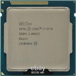 Processeur CPU Bureau Intel Core I7 3770 LGA 1155 Quadcore 3,4 GHZ Masse