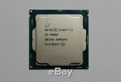 Processeur CPU Intel Core i5-7600k (3.8GHz/4.2GHz Turbo) socket LGA 1151
