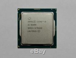 Processeur CPU Intel Core i5-9600k (3.7GHz / 4.6GHz) socket LGA 1151