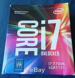 Processeur CPU Intel Core i7-7700K 4,20 GHz LGA1151 NEUF