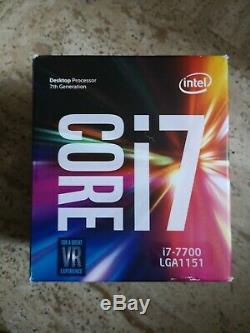 Processeur Cpu Intel Core 7g I7 7700 3.6 Ghz Socket Lga 1151 Boite + Cpufan