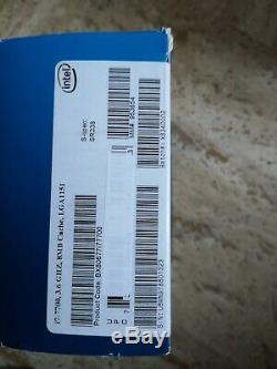 Processeur Cpu Intel Core 7g I7 7700 3.6 Ghz Socket Lga 1151 Boite + Cpufan