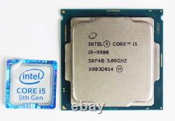 Processeur Intel CORE i5 9500- 3.00GHz turbo 4,40GHz LGA1151 6 Coeurs