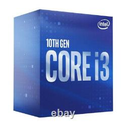 Processeur Intel Core i3-10100F 4 coeurs 4,3 GHz TDP 65W (BX8070110100F)
