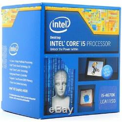 Processeur Intel Core i5 4670k i5-4670k 3.80 GHz socket intel lga1150 lga 1150