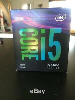 Processeur Intel Core i5-9400F (2.9 GHz / 4.1 GHz) BOX JAMAIS UTILISE