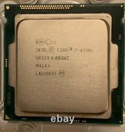 Processeur Intel Core i7-4790K / Socket 1150 / 4C 8T / 4GHz Turbo 4,4Ghz