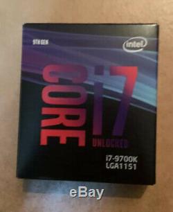 Processeur Intel Core i7-9700K 3.6GHz/LGA1151(2017)/Ss Vent. /BOX