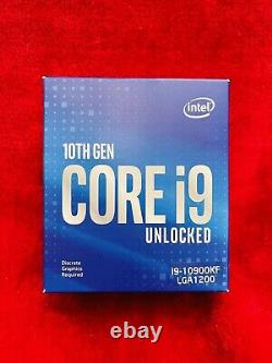 Processeur Intel Core i9 10900kf 3,7 GHz 20MB Cache LGA1200 Neuf