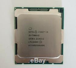 Processeur Intel Core i9-7980XE Extreme Edition 2.6 GHz TB 4.2 Ghz 24,75 Mo