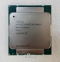 Processeur Intel E5-2680V3 Xeon 2,5 3,3GHZ SR1XP LGA2011-3 12 core 30Mb cache