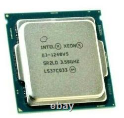 Processeur Intel Xeon E3-1240V5 (SR2LD) 3.50 GHz Quad-Core Socket 1151