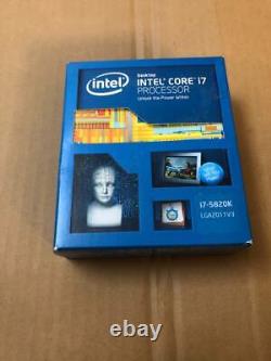 Processeur de bureau Intel Core i7-5820K 6 cours, 3,3 GHz, 15 Mo de cache, hyperthread