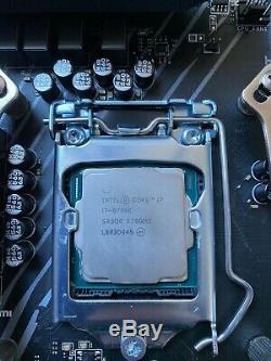 Vends processeur Intel Core i7-8700K (3.7 GHz) et carte mère MSI Z370 GAMING PRO
